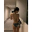 2Soonsumff Set bikini 3 mảnh họa tiết caro buộc dây sexy kèm khăn quấn, bộ đồ bơi cao cấp đi biển cho nữ