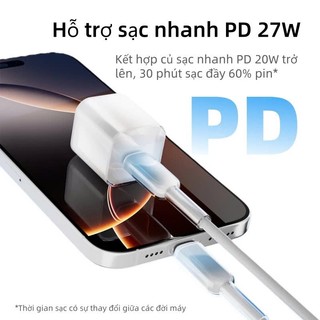 Cáp Sạc Nhanh ip Samsung, Xiaomi, Android Type-C to Type-C PD 3.0 Sạc Nhanh – 3 Lớp Bảo Vệ
