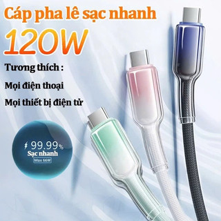 Cáp Sạc Nhanh ip Samsung, Xiaomi, Android Type-C to Type-C PD 3.0 Sạc Nhanh – 3 Lớp Bảo Vệ