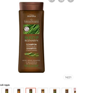 combo 2 chai dầu gội + dầu xả Joanna của Ba lan mỗi chai 300ml date 2027