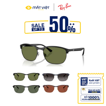 KÍNH MÁT UNISEX RAYBAN 0RB4469, Kính Mát Nhựa, Kính Mát Vuông, Kính Mát Thời Trang, Mắt Kính Chính Hãng Mắt Việt