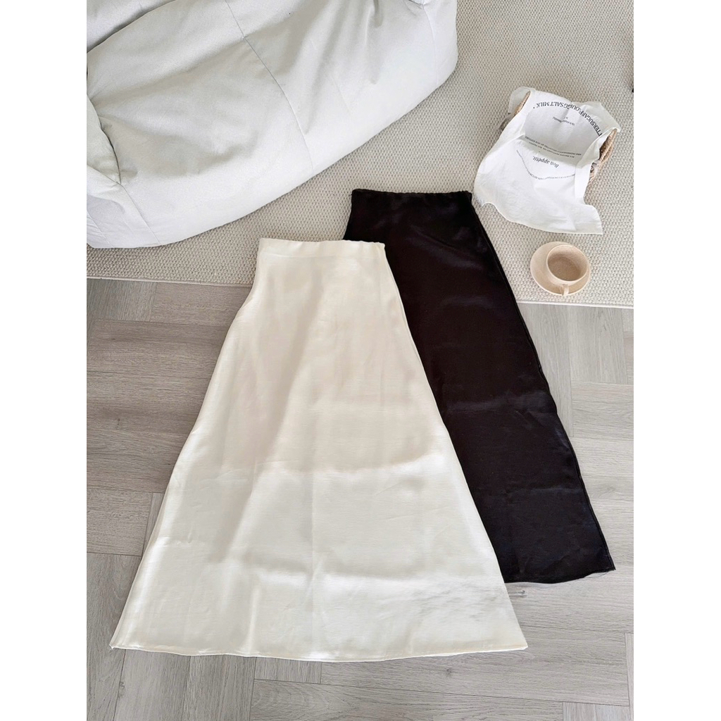 Aria Skirt (TSW) Chân váy dài chất lụa Nữ the.sweaterweather TSW