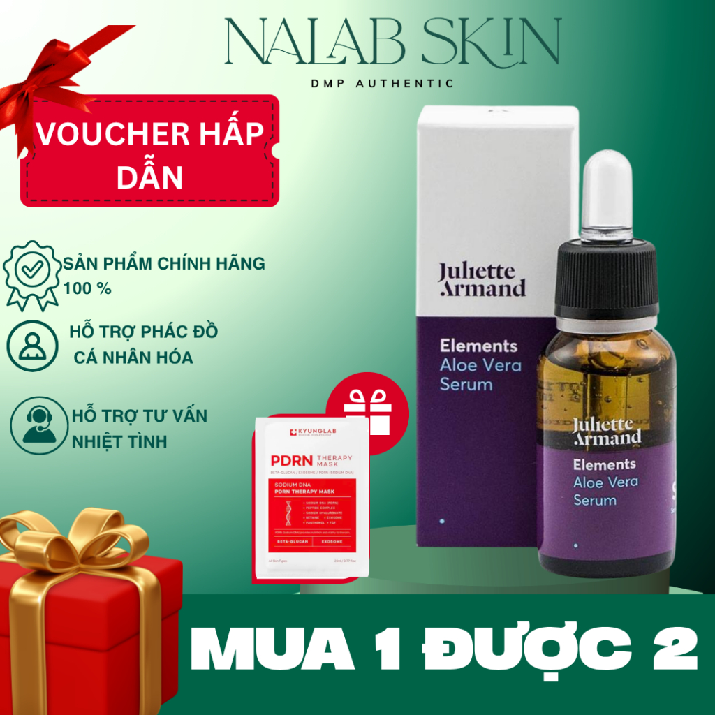 [Hàng công ty] Tinh chất lô hội ALOE VERA SERUM - Juliette Armand