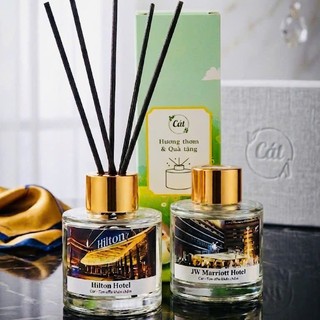 Tinh Dầu Khuếch Tán Cát - Set Tinh Dầu Thơm Phòng Tự Nhiên - Hương Khách Sạn Cao Cấp (Hilton- JW Marrjot- Khu Phố Pháp )