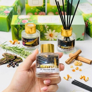 Tinh Dầu Khuếch Tán Cát - Set Tinh Dầu Thơm Phòng Tự Nhiên - Hương Khách Sạn Cao Cấp (Hilton- JW Marrjot- Khu Phố Pháp )