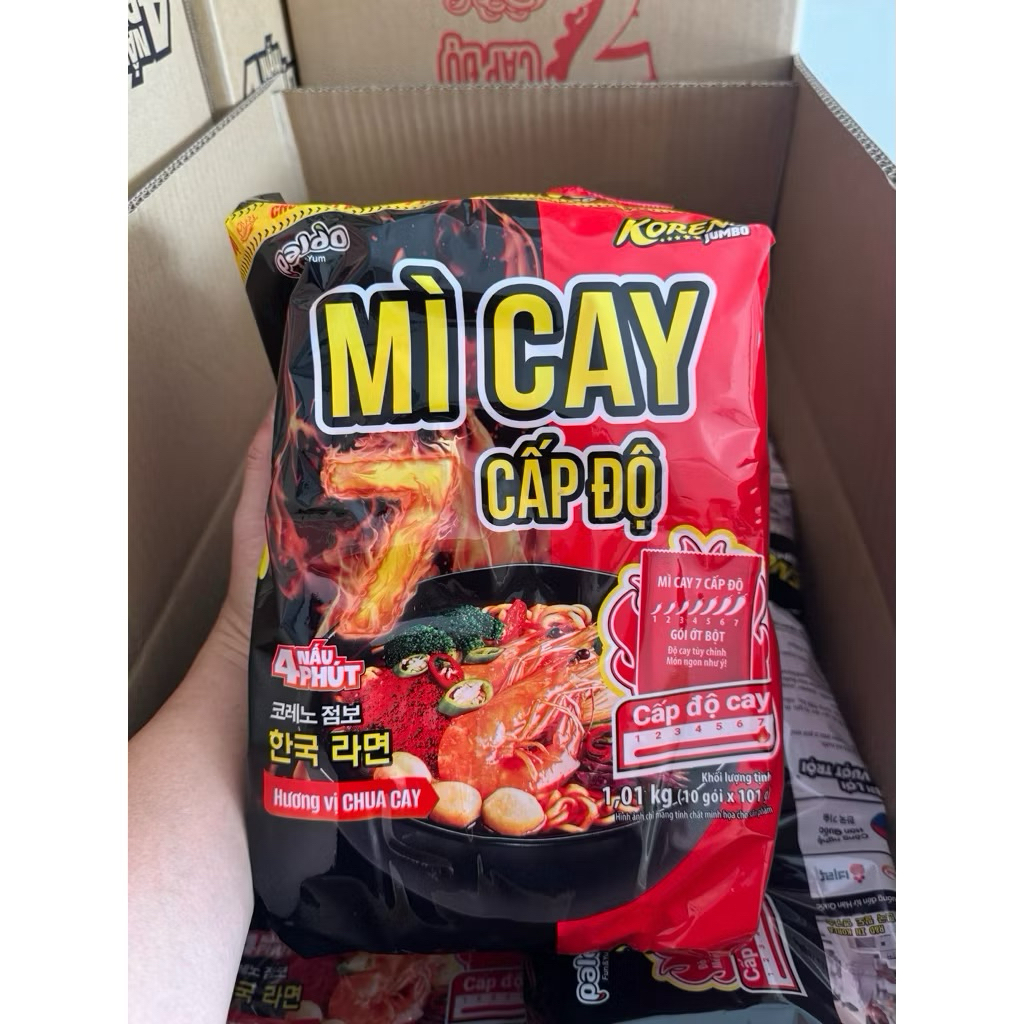 Mì Cay 7 Cấp Độ Koreno Chuẩn Vị Mì Cay Quán 101G
