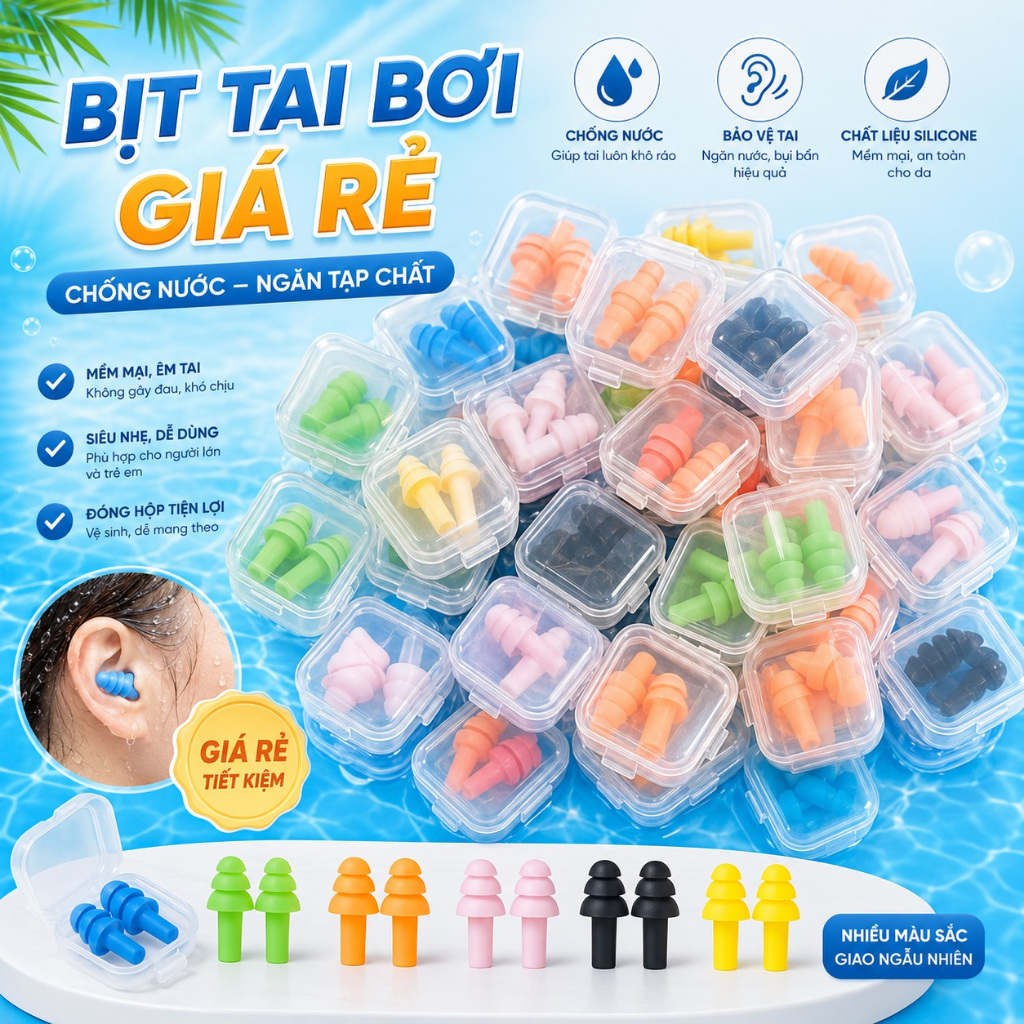 Bịt tai giá rẻ SFIT W05 không dây cho người lớn và trẻ em từ 6 tuổi trở lên
