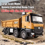 Xe tải-xe ben điều khiển từ xa huina 1536 tỉ lệ 1:14 4 chân cao cấp kèm pin sạc, khả năng tải 15kg có đèn và âm thanh — ảnh 3