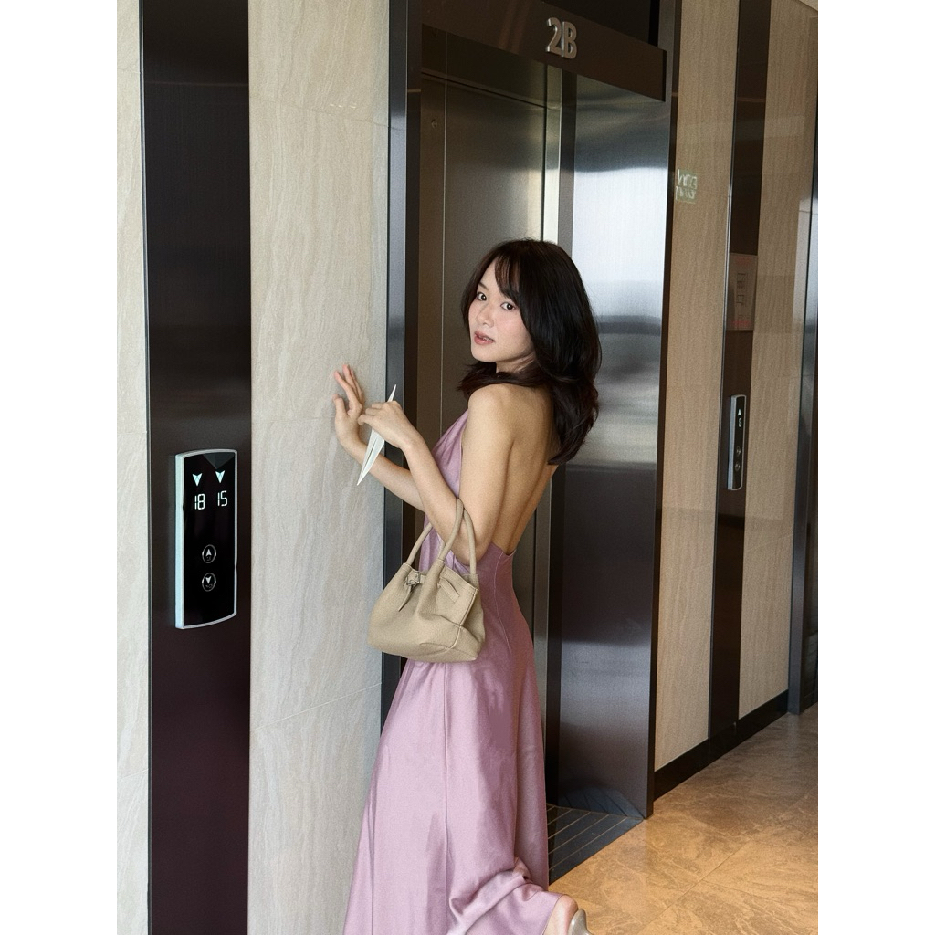 [Kèm dây đeo] Aura Bag - Túi da mềm xách tay / đeo vai thanh lịch sang trọng LEBOW