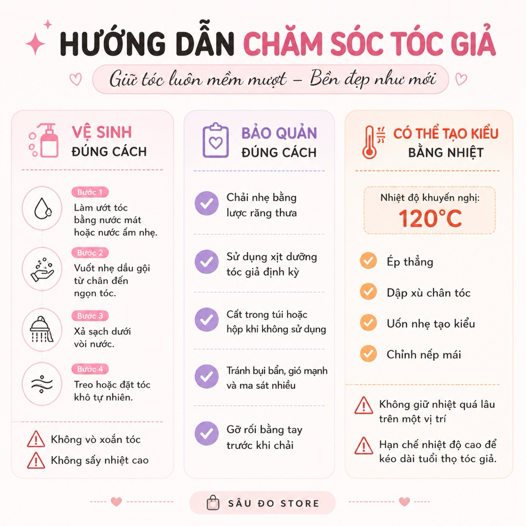 Búi Tóc Giả Xoăn Cao Cấp Cho Nữ – Búi Tóc Cột Xoăn Phồng Tự Nhiên, Tóc Giả Búi Dày Dặn Dễ Dùng Không Lộ, Đi Tiệc Đi Làm