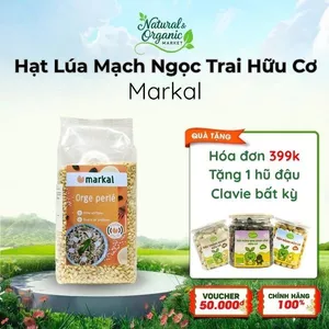 Hạt Lúa Mạch Ngọc Trai Hữu Cơ Markal 500g Cung Cấp Dinh Dưỡng Cần Thiết - Natural Market