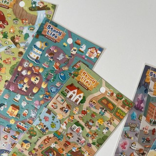 Sticker Mind Wave cuộc sống muôn màu Story Life chất PET