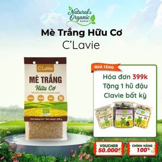 Mè trắng hữu cơ C'LaVie 200g - Natural Market