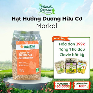 Hạt Hướng Dương Hữu Cơ Markal 500g Bổ Sung Protein Thực Vật, Tốt Cho Tim Mạch - Natural Market