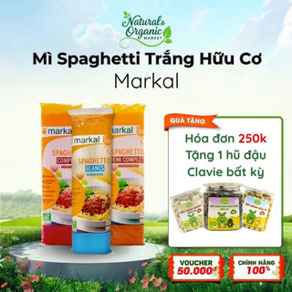 Mì Spaghetti Trắng Hữu Cơ Markal 500g Nhập Khẩu Pháp Chuẩn Organic AB Dai Ngon Giàu Dinh Dưỡng - Natural Market