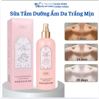 Sữa dưỡng ẩm toàn thân body phục hồi da trắng sáng căng mịn đánh tức thì 260ml