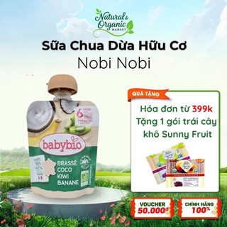 Sữa Chua Dừa Hữu Cơ Cho Bé Babybio 85g Bổ Sung Vitamin Và Khoáng Chất Tự Nhiên - Natural Market