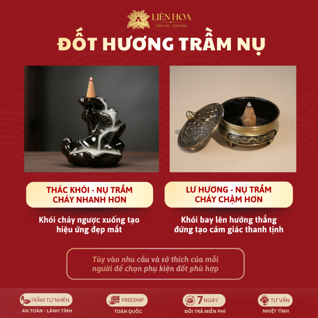 [CHỈ TÍNH PHÍ SHIP]Nụ Trầm Hương TRẢI NGHIỆM (5 nụ/túi) | Trầm Sạch | 100% Tự Nhiên | Tẩy Uế & Thưởng Trầm