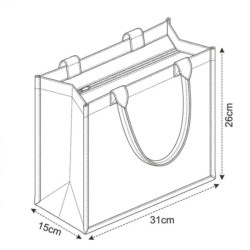 Túi Đay có khóa - nút bấm nam châm Túi Cói in theo yêu cầu sang trọng, túi đứng vải Bố Canvas in hình yêu cầu