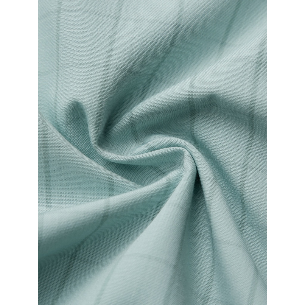 Áo sơ mi ngắn tay vạt tròn VIETTIEN vải Polyester form REGULAR VT00000651