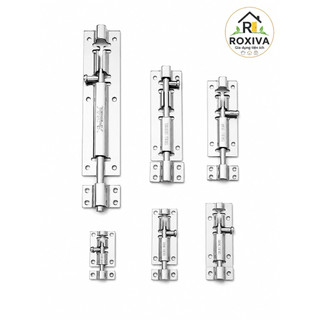 Chốt Cửa Inox 304 SUS304 Chống Gỉ Cao Cấp - Chốt 5, 6, 8, 10, 10 Dài, 18cm Cho Cửa Gỗ, Cửa Sắt, Cửa Cổng