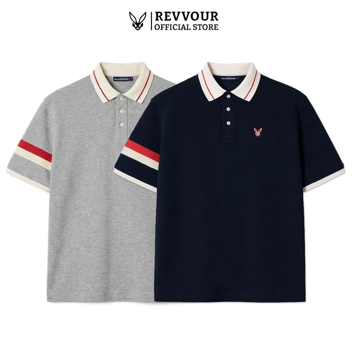 Áo Polo Nam Revvour Wild Chất Liệu Cotton AeroPique (100% Cotton) Co Giãn 4 Chiều/Form Regular