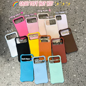 Ốp Lưng iPhone Trơn Sóng Tròn Cao Cấp – Chống Trượt, Chống Sốc | Nắng Case