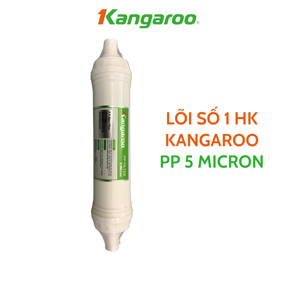 Combo Lõi Lọc Nước 123 HK Kangaroo Đúc Dùng Cho Model KG100HK, KA10A4, KG10A5, KG100ES, KG100ES1, KG100EO,...