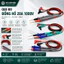 Que đo đồng hồ vạn năng 20A loại xịn đầu kim chống mòn, dây silicon chịu nhiệt loại tốt.