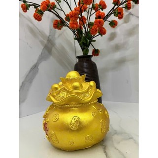 Hũ Vàng Tiết Kiệm/Túi Vàng Tài Lộc- Heo đất/Ống heo tiết kiệm - Tiết Kiệm, Decor, Quà Tặng