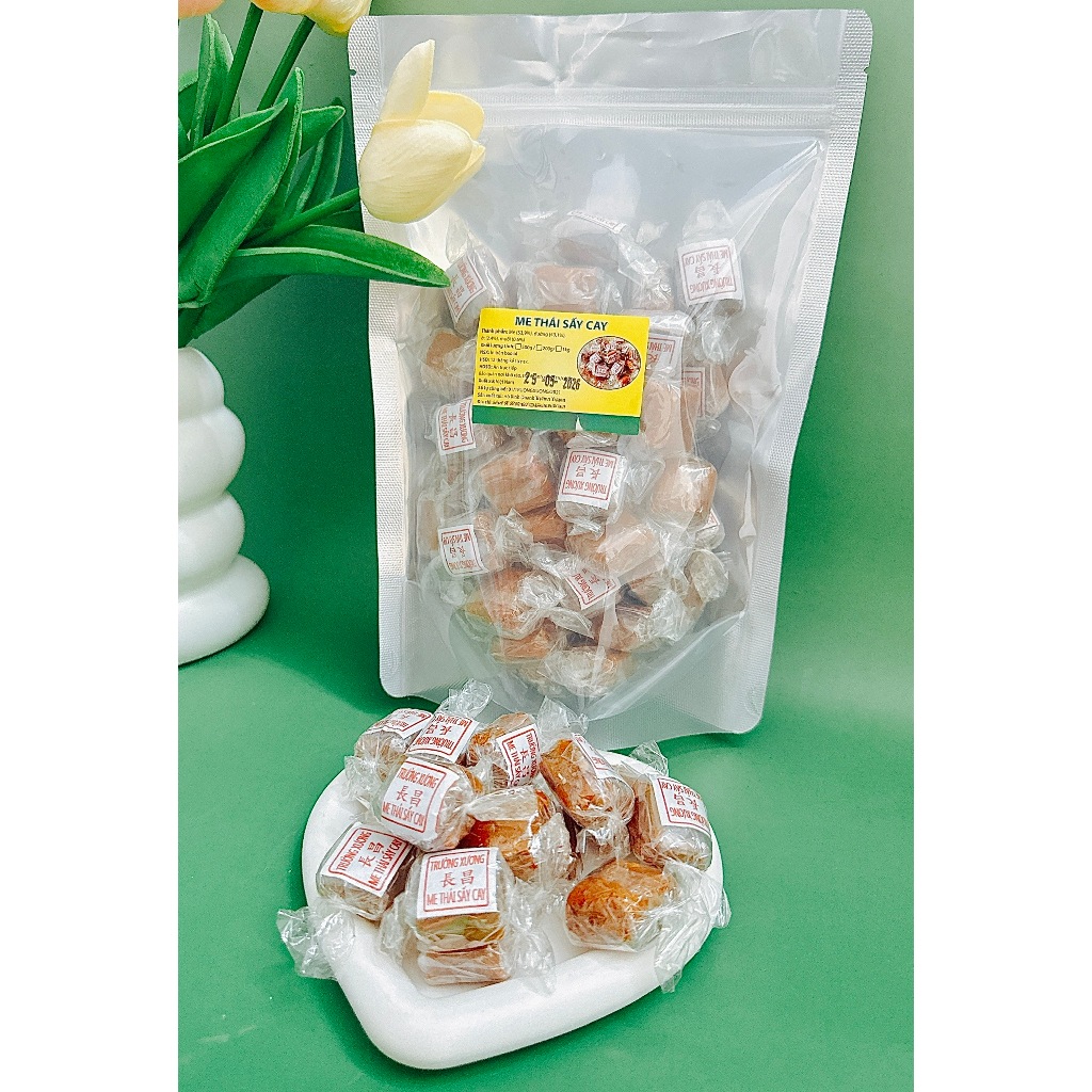 1Kg/500g/200g Kẹo Me Thái Sấy Cay Trường Xương