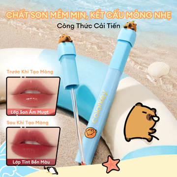 SON COLORKEY Soft Matte Watery Tint Bền Màu Lâu Trôi 1.8g Phiên bản Capybara