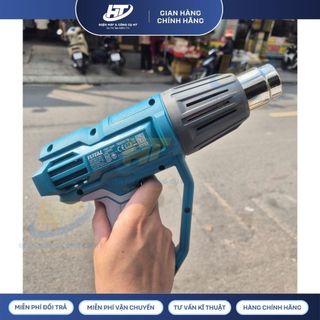 Máy khò nhiệt cầm tay TOTAL TB20078 2000W 50-550°C full phụ kiện Máy khò màng co, dán decal, dán film, máy thổi hơi nóng