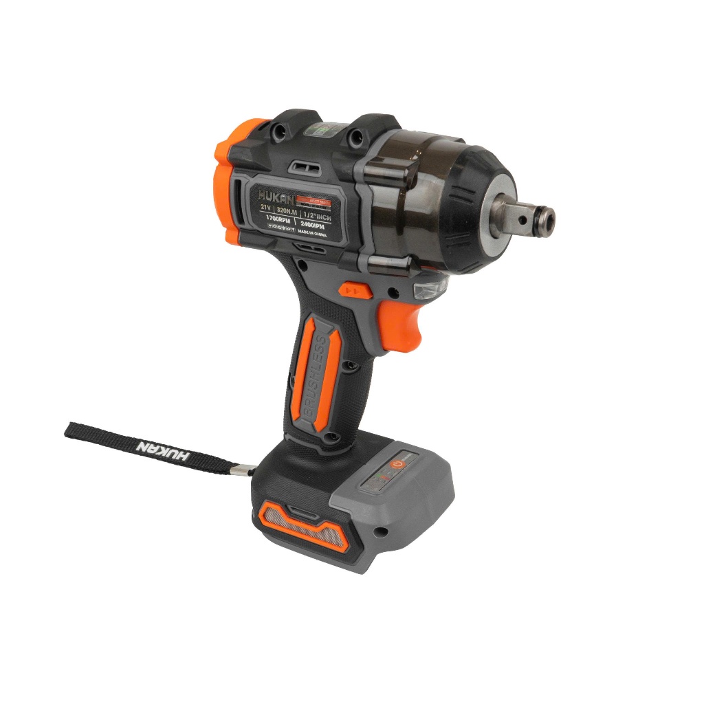 Thân Máy Siết BULONG (GEN1) HUKAN G1-BLP324 | Lực Siết 320Nm,Đầu 1/2 Inch Brushless,21V,Siết Mở Ốc Bánh Xe Chuyên Nghiệp