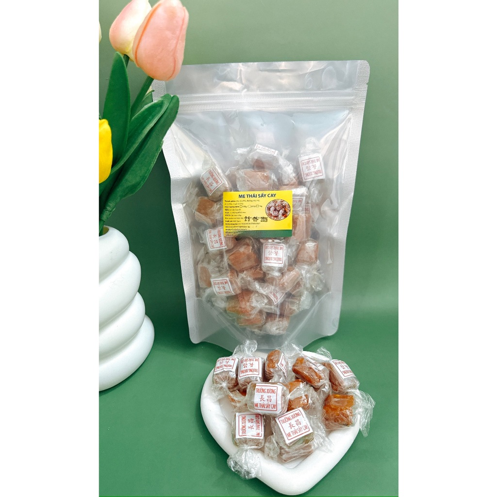 1Kg/500g/200g Kẹo Me Thái Sấy Cay Trường Xương