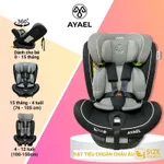Ghế Ngồi Ô tô Cho Bé Xoay 360 Có Chốt ISOFIX An Toàn, Chuẩn Quốc Tế Chính Hãng AYAEL BFL129 Đạt ECE R-129 (0–12 Tuổi) — ảnh 1