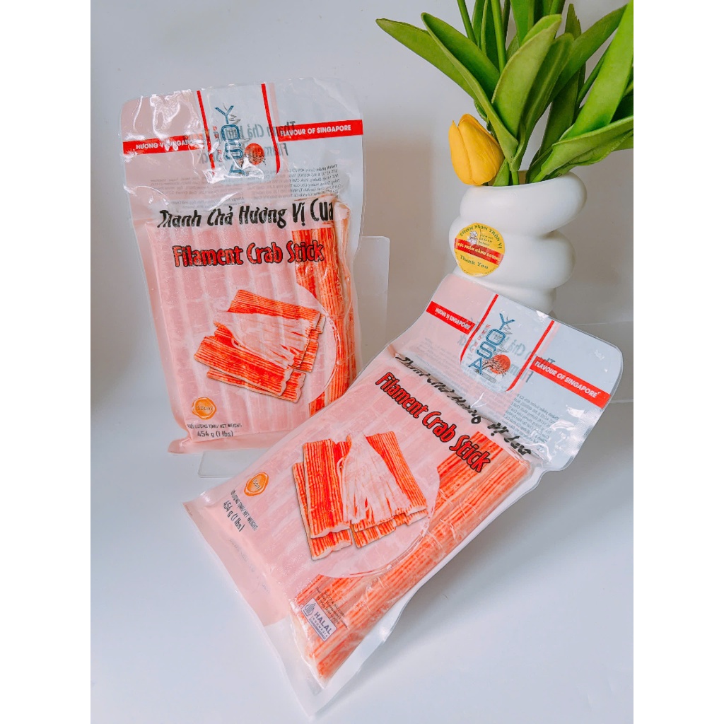 Gói 454g Thanh Cua Yosa_ Singapore ngon, rẻ hấp dẫn