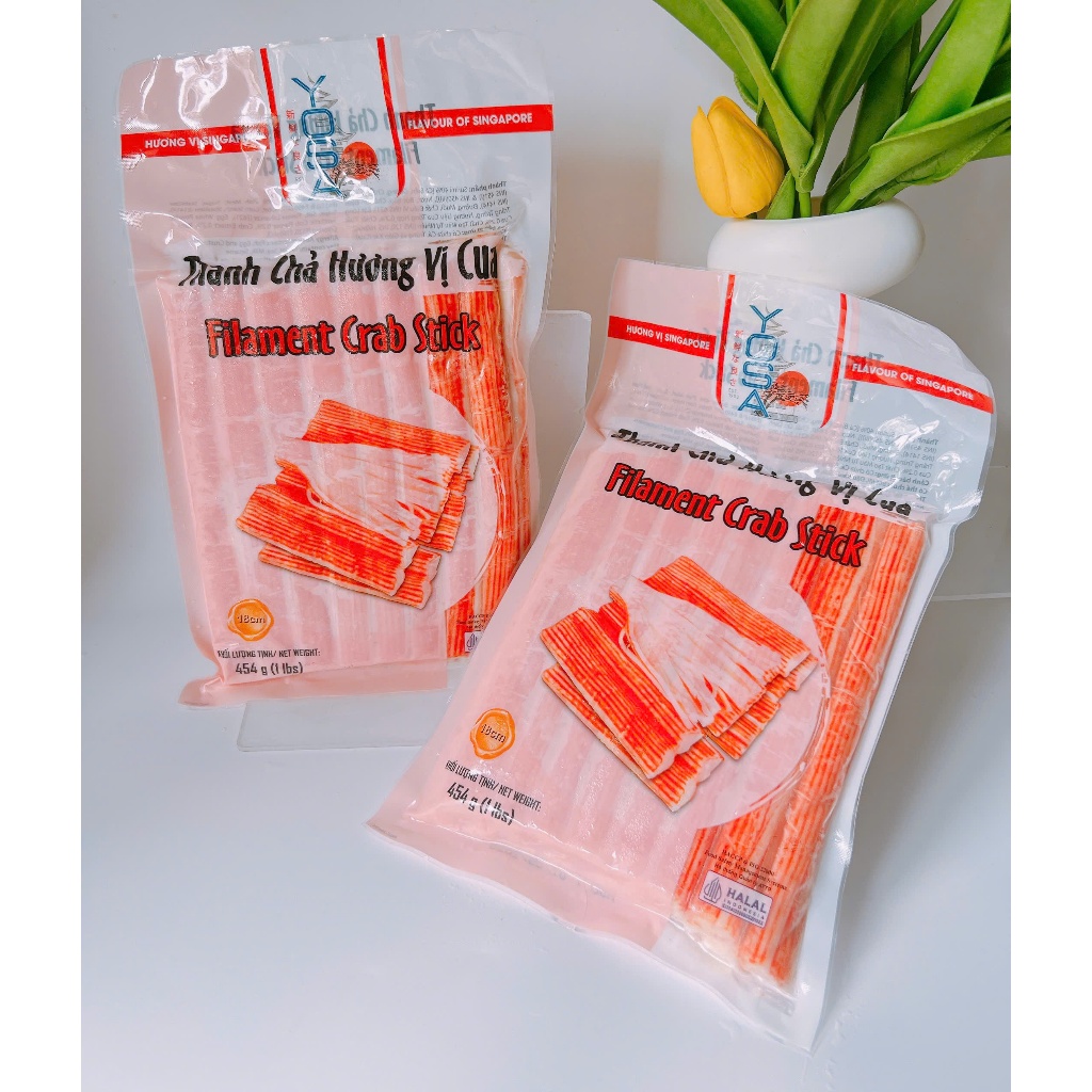 Gói 454g Thanh Cua Yosa_ Singapore ngon, rẻ hấp dẫn