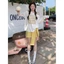 Áo thun nữ trể vai phong cách Hàn Quốc, Áo dài tay lệch vai in hình cá tính JULY FASHION, Chất thun xượt mềm mịn, mát