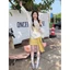 Áo thun nữ trể vai phong cách Hàn Quốc, Áo dài tay lệch vai in hình cá tính JULY FASHION, Chất thun xượt mềm mịn, mát