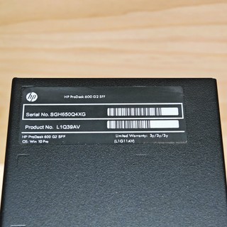 Thùng Máy HP ProDesk 600 G2 SFF Đồng Bộ Zin Tháo Máy - Chỉ Main Case Nguồn Không CPU RAM SSD - BẢO HÀNH 12 THÁNG