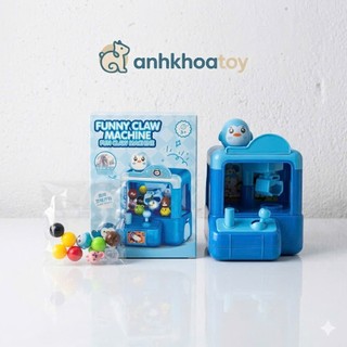 Đồ chơi máy gắp thú mini dành cho bé,kích thước 9.5cm*9.5cm*13cm