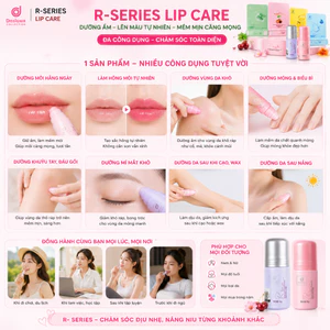 ✨ 【Món đồ không thể thiếu trong mùa hè】Bộ sản phẩm son dưỡng môi dòng R của Thái Lan + xịt khử mùi
