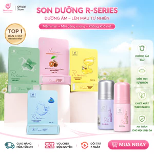 Son Dưỡng Môi R 系列 Cho Nữ - Giữ Ẩm Lâu、Môi Hồng Xinh、Không Khô Nứt、Không L