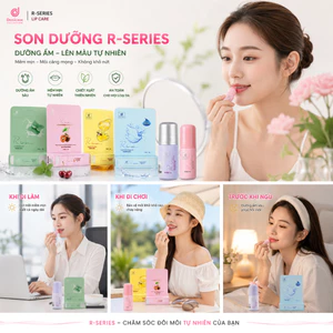Son dưỡng môi dòng R + Gel khử mùi mồ hôi | Ngăn ngừa nứt nẻ, khử mùi hôi và mang lại hương thơm dễ chịu