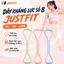 Dây kháng lực số 8 nâng cấp Silicon JustFit tập tay, vai, lưng đàn hồi, hỗ trợ tập gym, yoga tại nhà