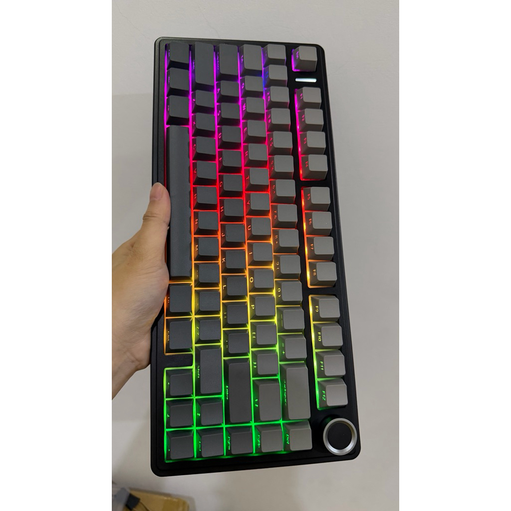 [Hoả tốc] Bàn phím cơ Aula F75 full phím mạch xuôi LED RGB 3 mode kết nối hotswap 5 pin bàn phím Aula F75 | BigBuy360 - bigbuy360.vn