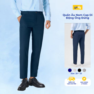 Quần âu nam Yody cạp di động, co giãn, thoải mái khi ngồi lâu TRA - MOTR25A087
