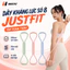 Dây kháng lực tập gym số 8 JUSTFIT tập yoga, tập toàn thân tại nhà