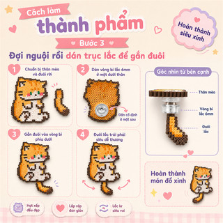 Bộ Hạt Xếp Mini 2.6mm Combo Nhiều Phụ Kiện, Có Thể Chọn Bàn Ủi Cho Hạt Ép